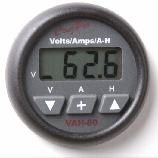 VAH60 Digital Volts/Amps/Amp-Hour Monitor