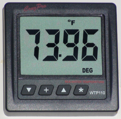 CruzPro WTP65: Indicatore temperatura acqua di mare